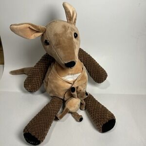 Scentsy Buddy - Kenzie‎ The Kangaroo - Attached Joey - Comes W New Scent Pak